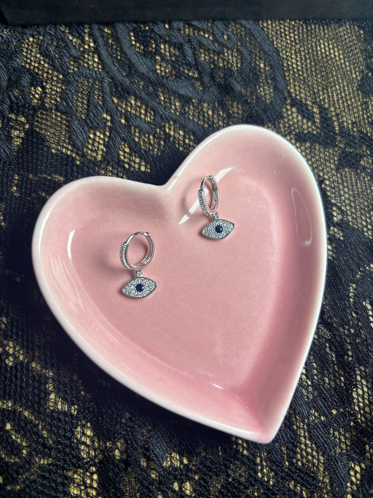 Evil Eye Drop Earring