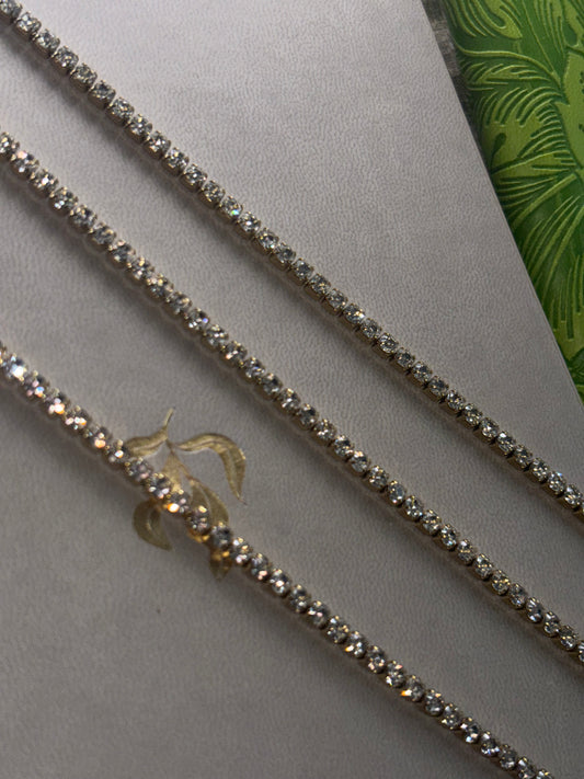 Gold 18K Plated Gold Tennis Bracelet