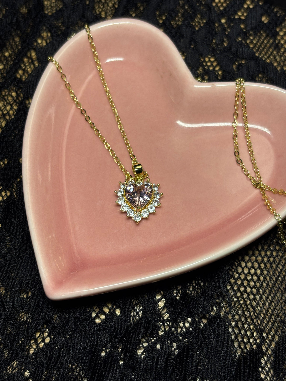 Gold Heart Chain