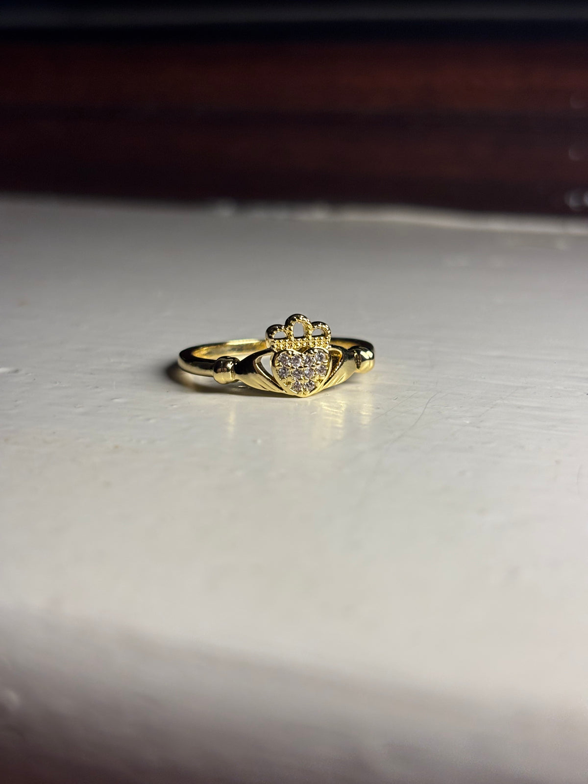 Gold Claddagh Ring
