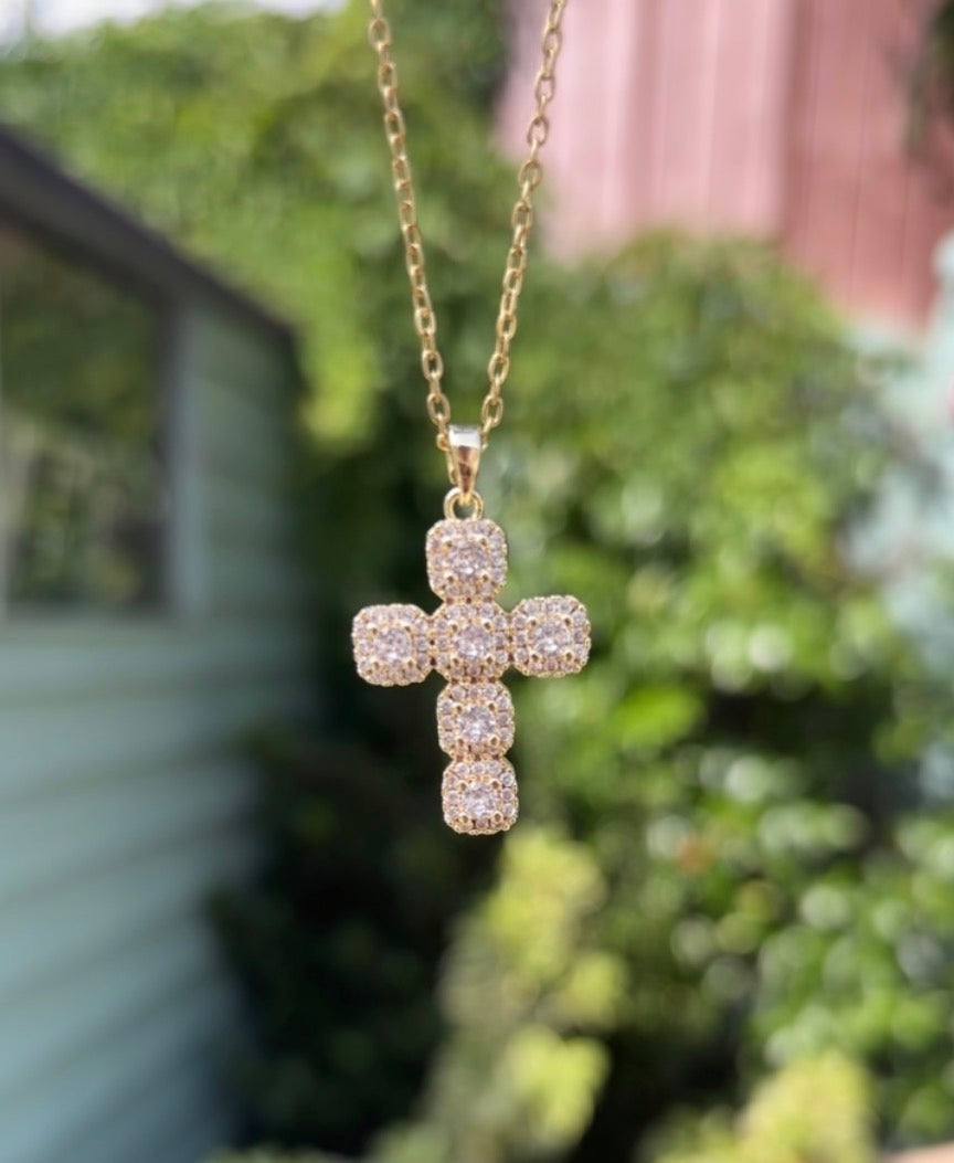 Gold Cross Chain