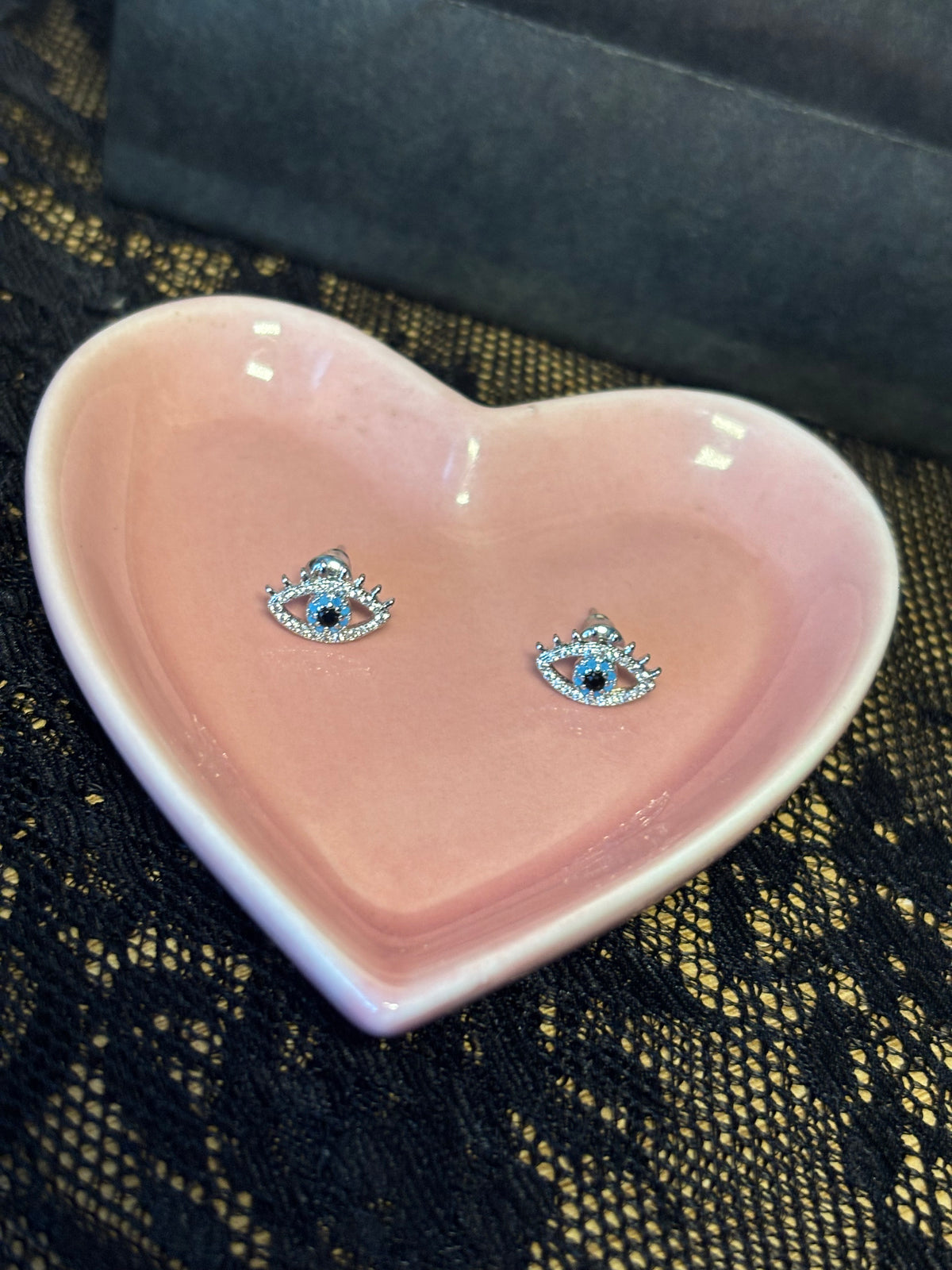Evil Eye Stud Earrings
