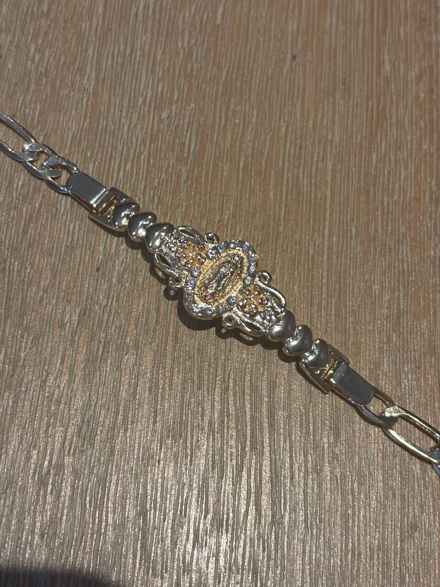 Gold Our Lady Bracelet