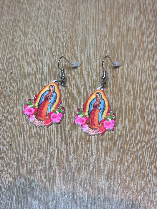 Our Lady Statement Earrings