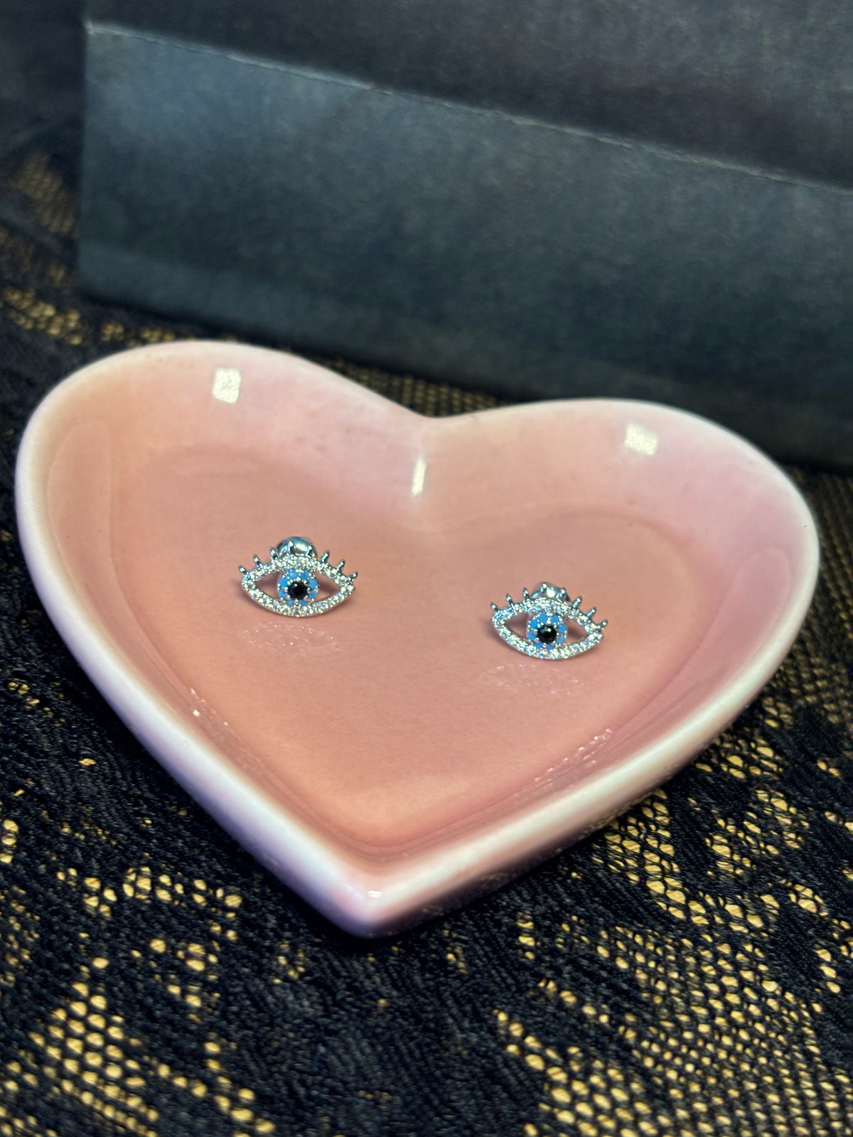 Evil Eye Stud Earrings