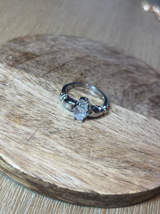 Silver Claddagh Ring