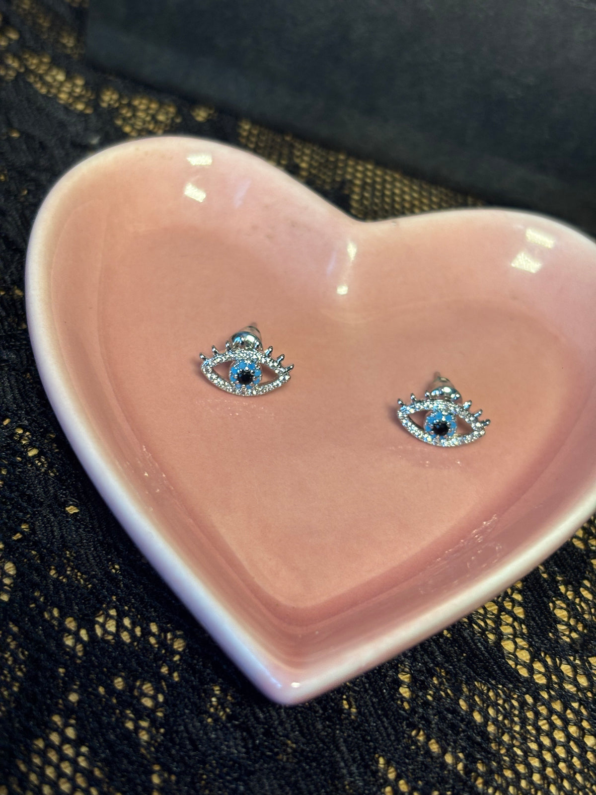Evil Eye Stud Earrings