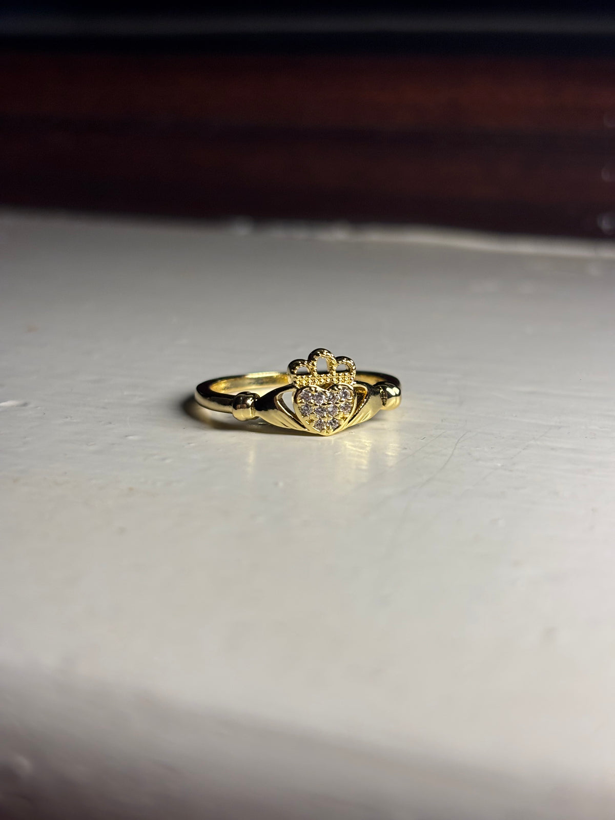 Gold Claddagh Ring