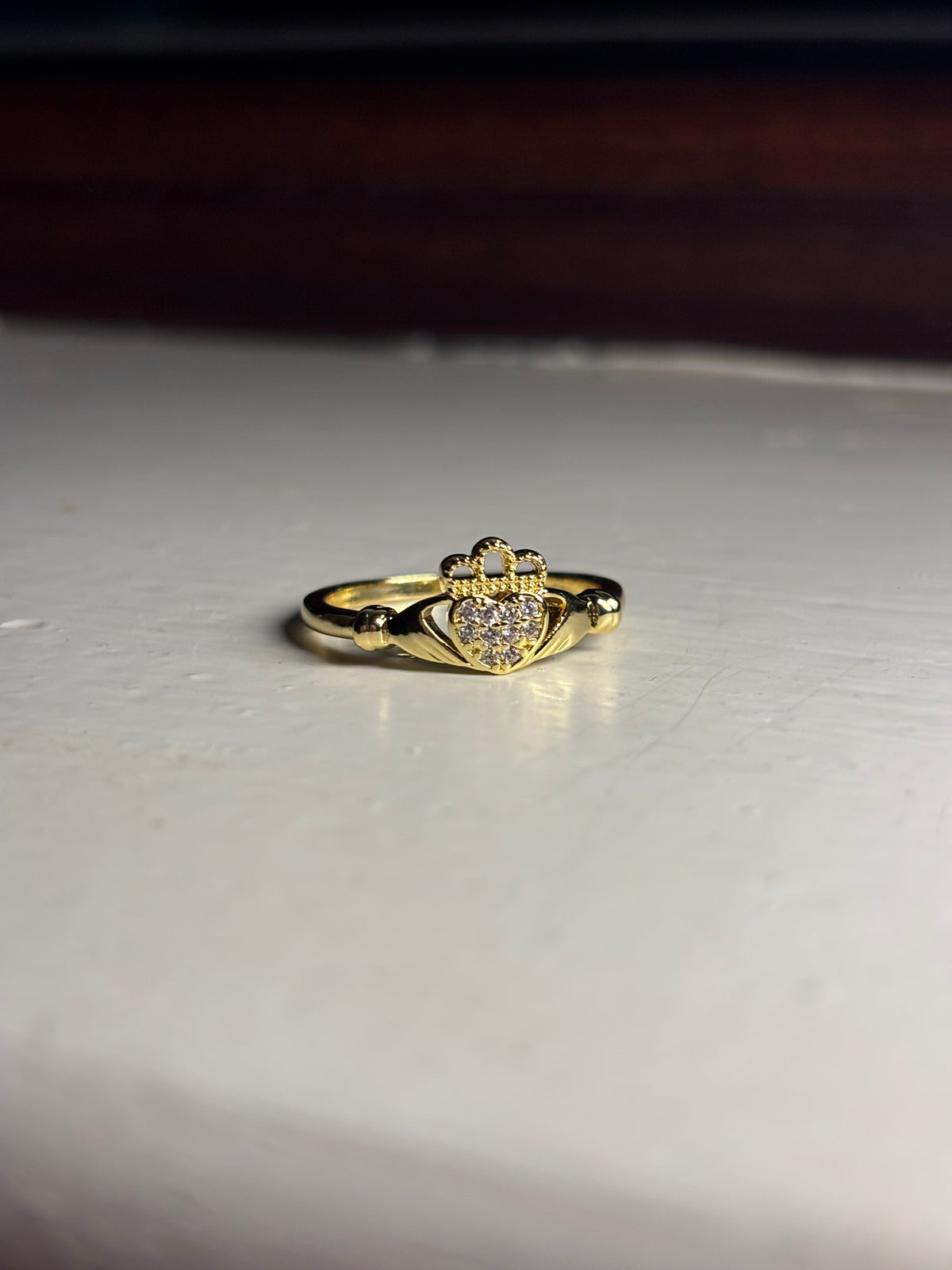 Gold Claddagh Ring