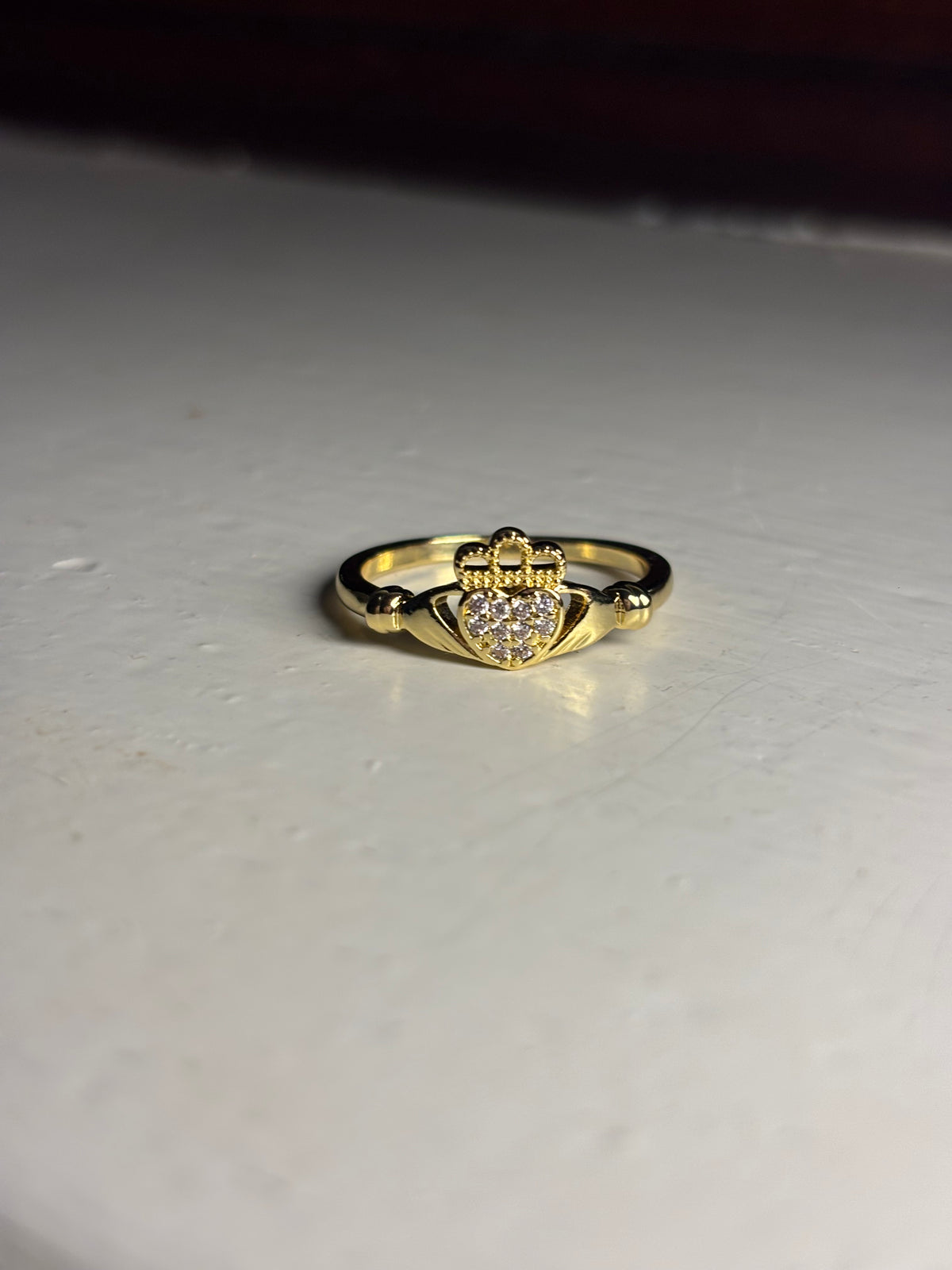 Gold Claddagh Ring