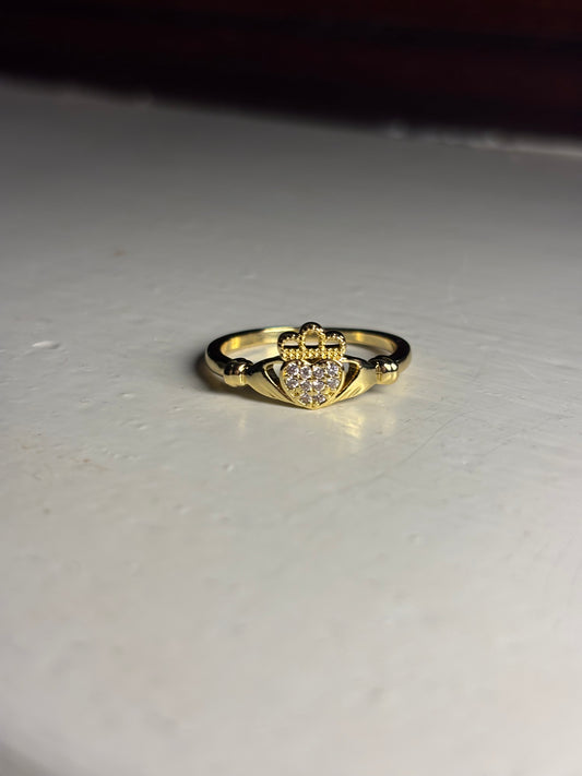 Gold Claddagh Ring