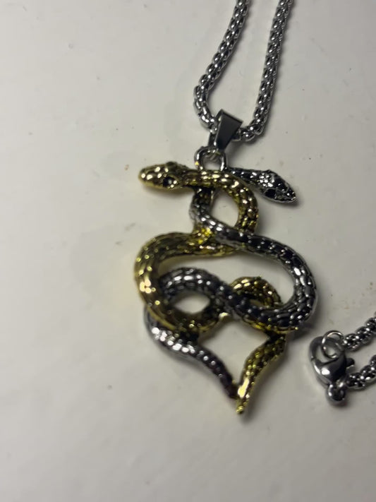 Dual Metal Snake Chain